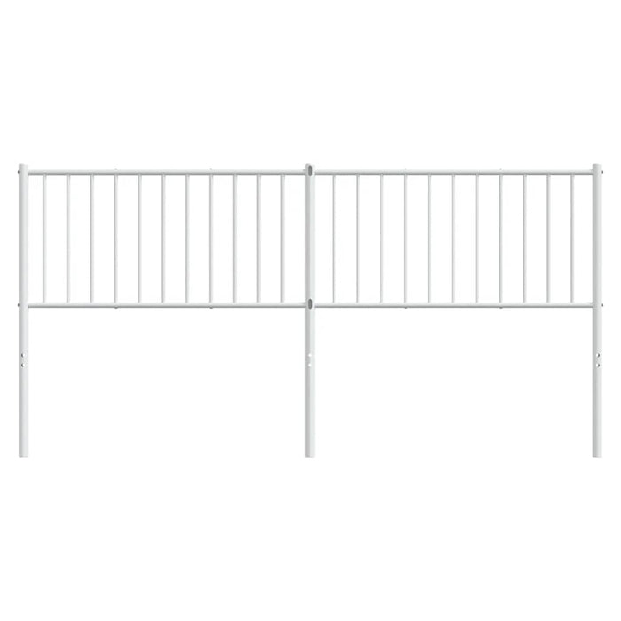 Tăblie de pat de schimb metalică, alb, 180 cm WALTI