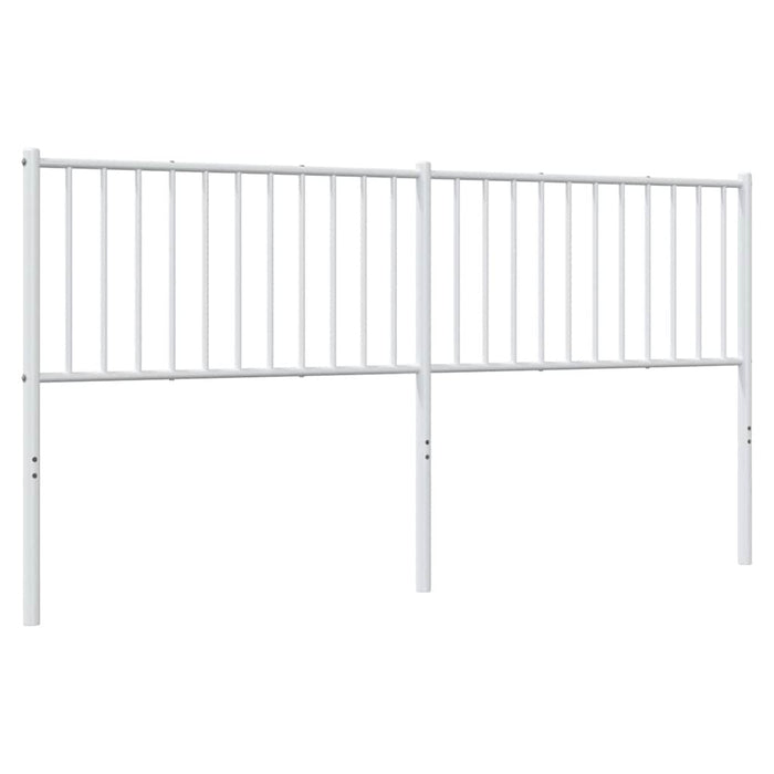 Tăblie de pat de schimb metalică, alb, 180 cm WALTI