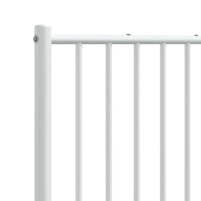 Tăblie de pat de schimb metalică, alb, 180 cm WALTI
