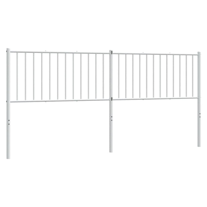 Tăblie de pat de schimb metalică, alb, 193 cm WALTI