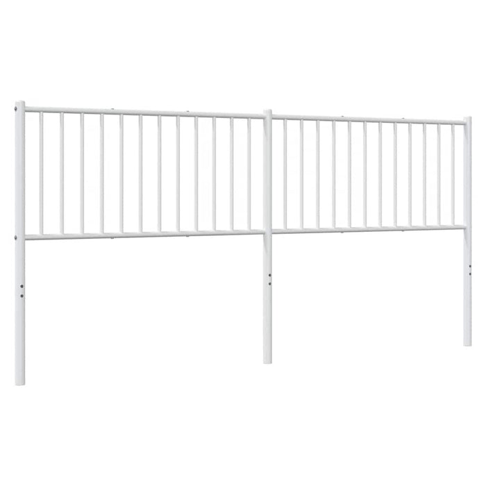 Tăblie de pat de schimb metalică, alb, 193 cm WALTI