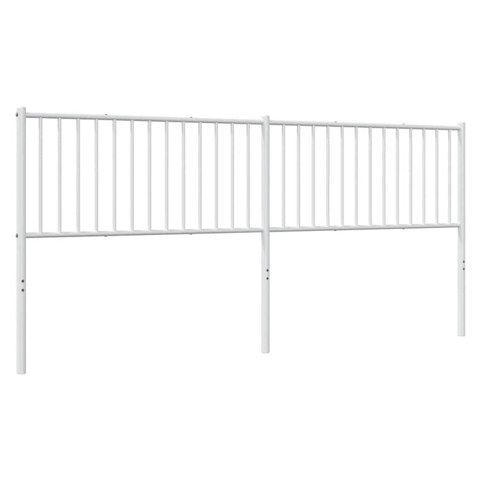 Tăblie de pat de schimb metalică, alb, 200 cm WALTI