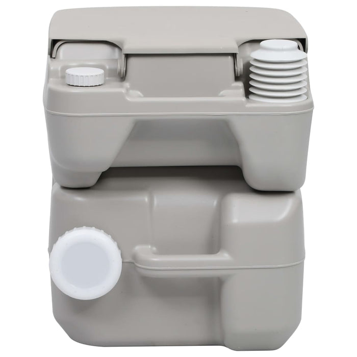 Set portabil cu toaletă și rezervor de apă pentru camping WALTI