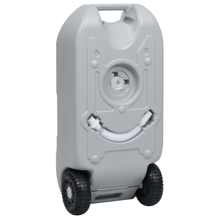 Set portabil cu toaletă și rezervor de apă pentru camping WALTI