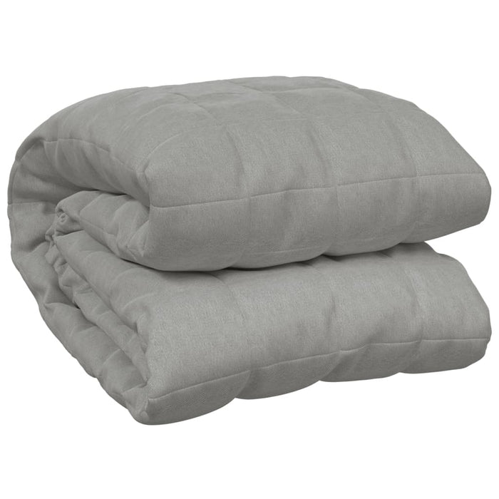 Pătură grea, gri, 135x200 cm, 10 kg, material textil - WALTI WALTI
