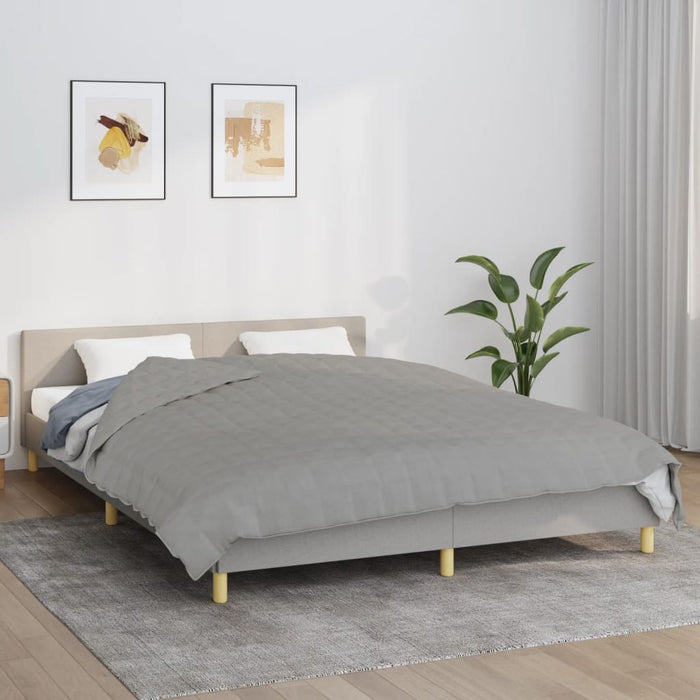 Pătură grea, gri, 200x230 cm, 9 kg, material textil - WALTI WALTI