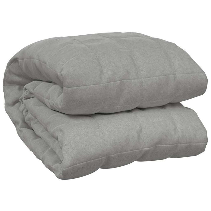 Pătură anti-stres, gri, 200x220 cm, 13 kg, material textil - WALTI WALTI