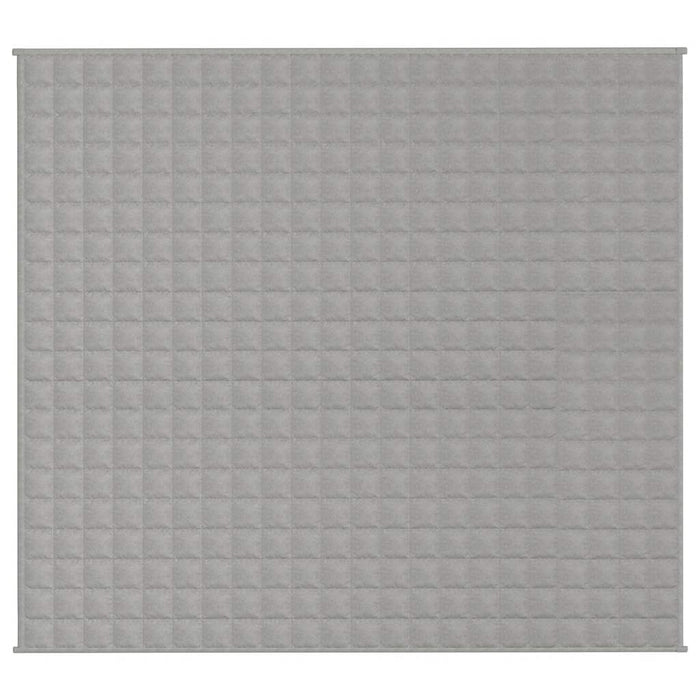 Pătură anti-stres, gri, 200x220 cm, 13 kg, material textil - WALTI WALTI