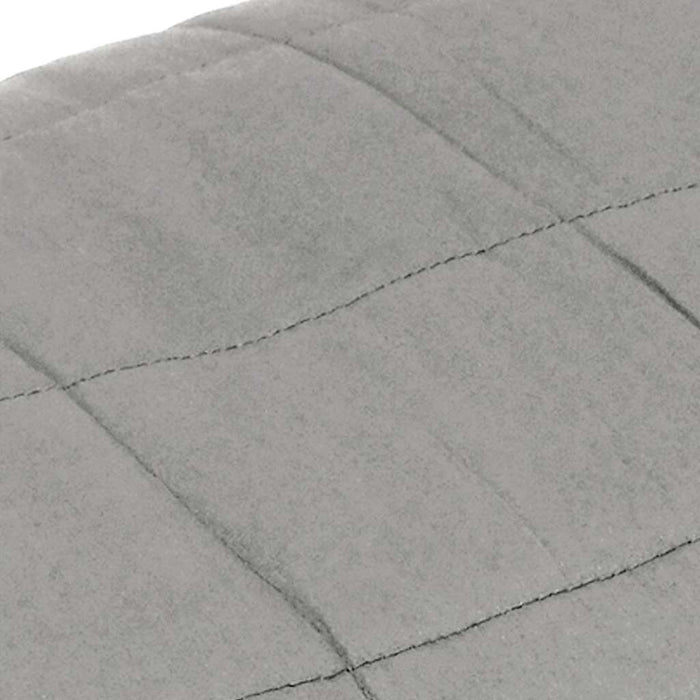 Pătură anti-stres, gri, 200x220 cm, 13 kg, material textil - WALTI WALTI