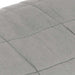 Pătură anti-stres, gri, 200x220 cm, 13 kg, material textil - WALTI WALTI