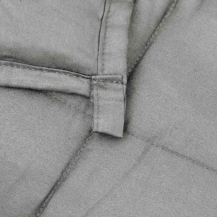 Pătură anti-stres, gri, 200x220 cm, 13 kg, material textil - WALTI WALTI