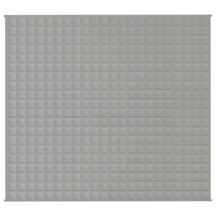 Pătură anti-stres, gri, 200x230 cm, 13 kg, material textil - WALTI WALTI