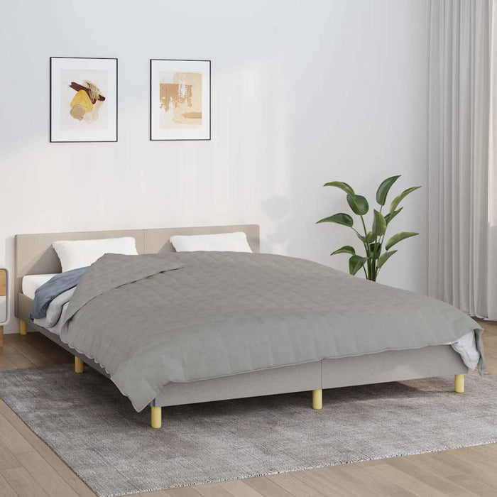 Pătură cu greutăți, gri, 220x240 cm, 15 kg, material textil - WALTI WALTI