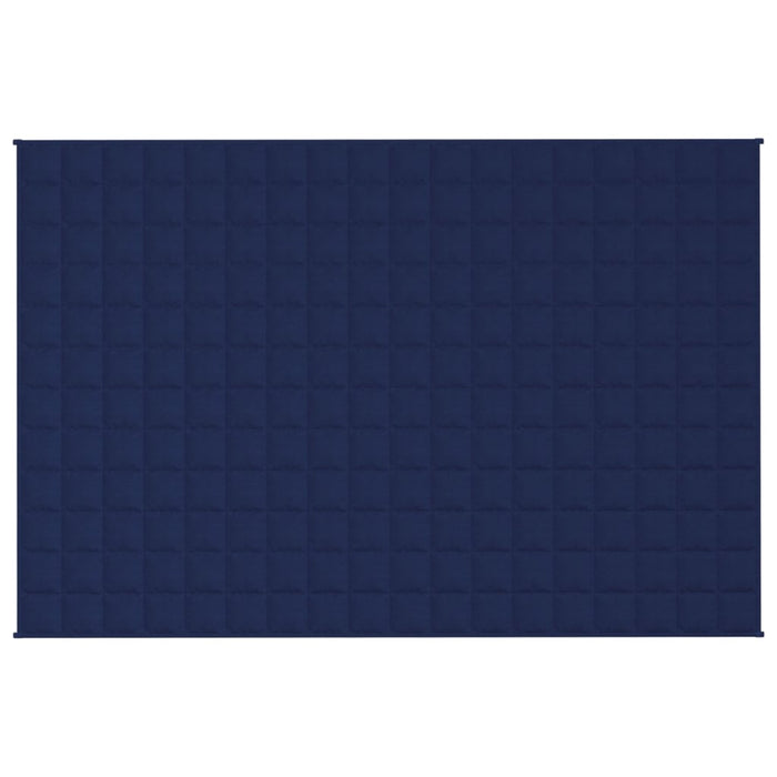 Pătură anti-stres, albastru, 122x183 cm, 9 kg, material textil - WALTI WALTI