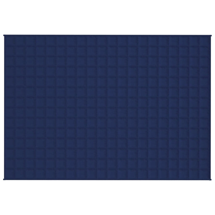 Pătură cu greutăți, albastru, 138x200 cm, 6 kg, material textil - WALTI WALTI
