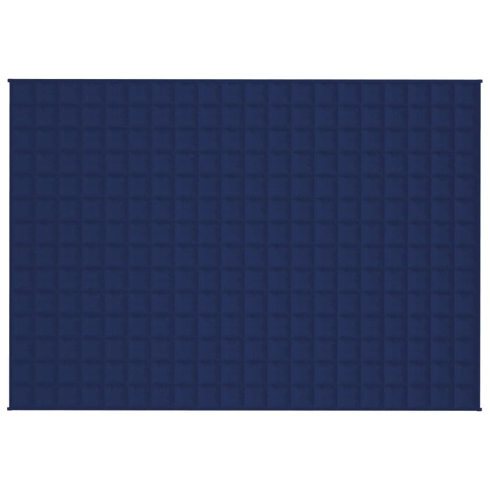 Pătură anti-stres, albastru, 140x200 cm, 6 kg, material textil - WALTI WALTI