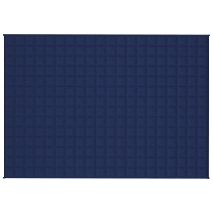 Pătură anti-stres, albastru, 135x200 cm, 10 kg, textil - WALTI WALTI