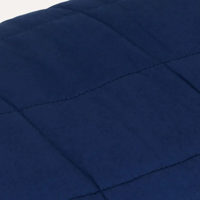 Pătură anti-stres, albastru, 135x200 cm, 10 kg, textil - WALTI WALTI
