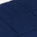 Pătură anti-stres, albastru, 137x200 cm, 10 kg, textil - WALTI WALTI