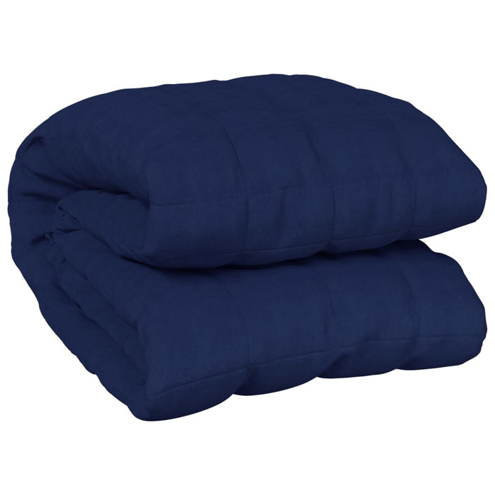 Pătură grea, albastru, 152x203 cm, 11 kg, textil - WALTI WALTI