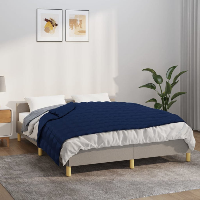 Pătură grea, albastru, 152x203 cm, 11 kg, textil - WALTI WALTI