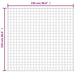 Pătură grea, albastru, 220x230 cm, 15 kg, material textil - WALTI WALTI