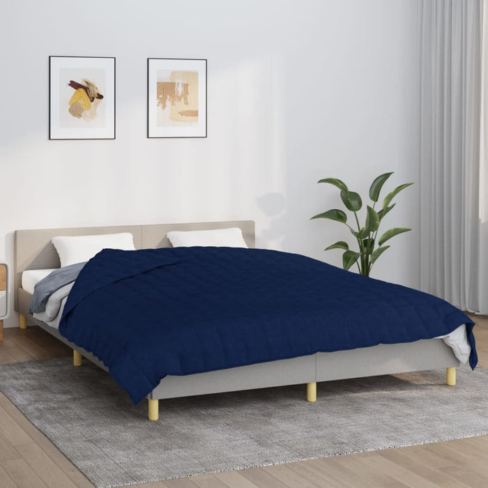 Pătură grea, albastru, 220x230 cm, 15 kg, material textil - WALTI WALTI