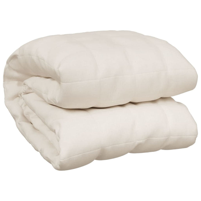 Pătură grea, crem deschis, 122x183 cm, 5 kg, textil - WALTI WALTI