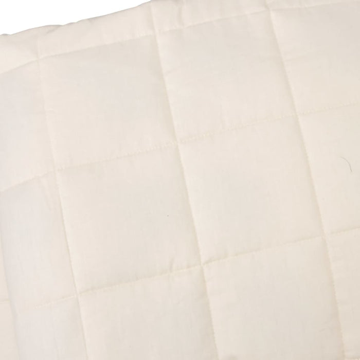Pătură grea, crem deschis, 122x183 cm, 5 kg, textil - WALTI WALTI