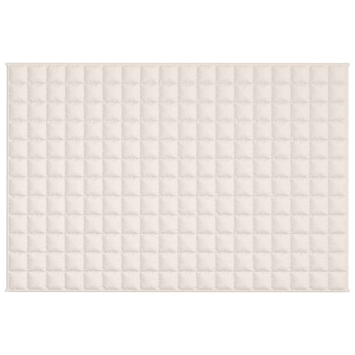 Pătură grea, crem deschis, 122x183 cm, 9 kg, material textil - WALTI WALTI