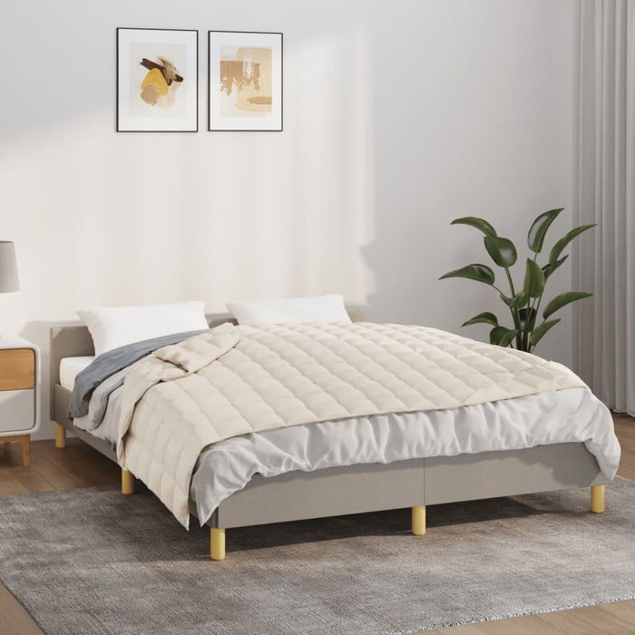 Pătură grea, crem deschis, 122x183 cm, 9 kg, material textil - WALTI WALTI