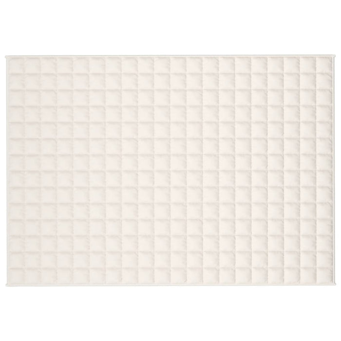 Pătură grea, crem deschis, 135x200 cm, 6 kg, material textil - WALTI WALTI