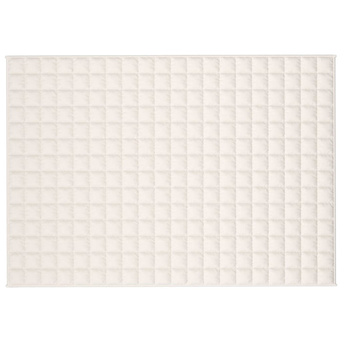 Pătură grea, crem deschis, 137x200 cm, 6 kg, material textil - WALTI WALTI