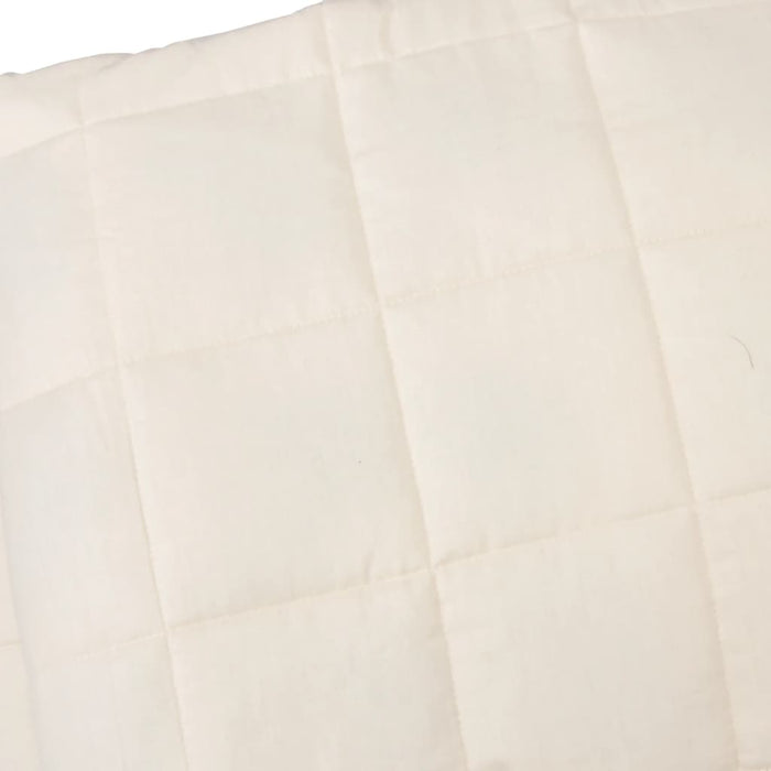 Pătură grea, crem deschis, 137x200 cm, 6 kg, material textil - WALTI WALTI