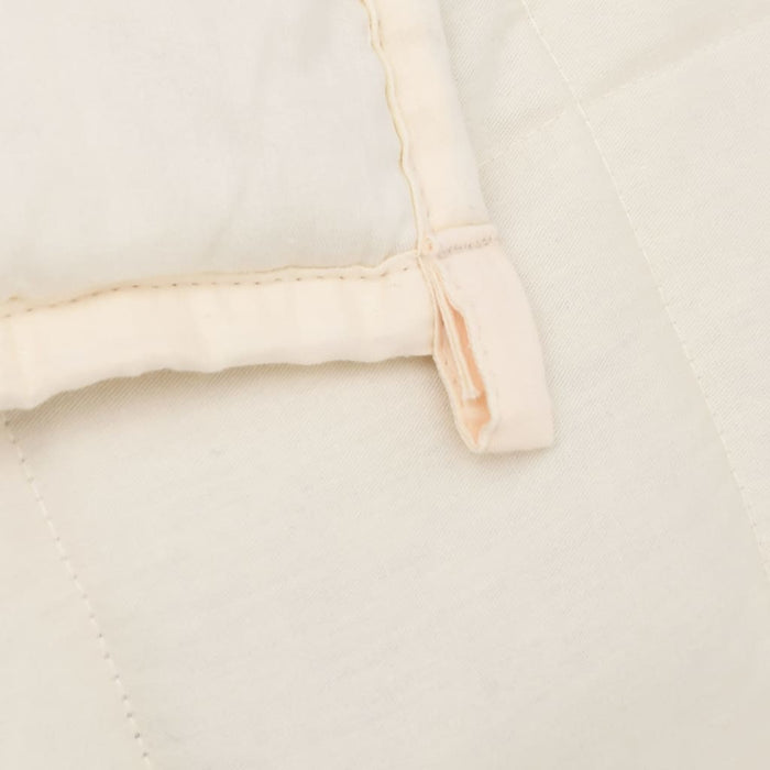 Pătură grea, crem deschis, 137x200 cm, 6 kg, material textil - WALTI WALTI