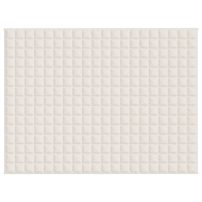 Pătură grea, crem deschis, 152x203 cm, 11 kg, material textil - WALTI WALTI