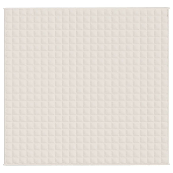 Pătură grea, crem deschis, 220x240 cm, 15 kg, material textil - WALTI WALTI