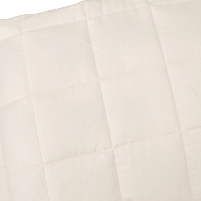 Pătură grea, crem deschis, 220x240 cm, 15 kg, material textil - WALTI WALTI