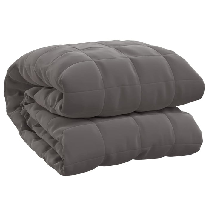 Pătură grea, gri, 122x183 cm, 9 kg, material textil - WALTI WALTI