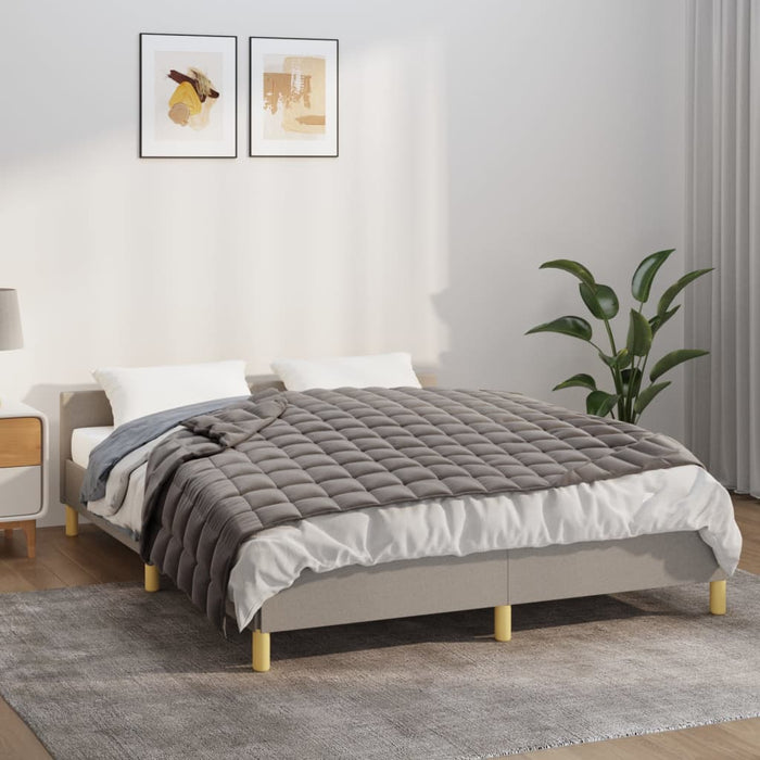 Pătură grea, gri, 122x183 cm, 9 kg, material textil - WALTI WALTI