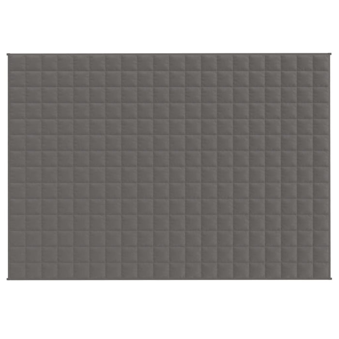 Pătură grea, gri, 135x200 cm, 10 kg, material textil - WALTI WALTI