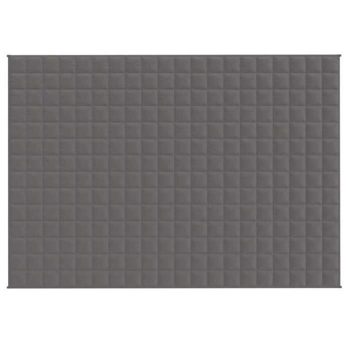 Pătură grea, gri, 140x200 cm, 10 kg, material textil - WALTI WALTI