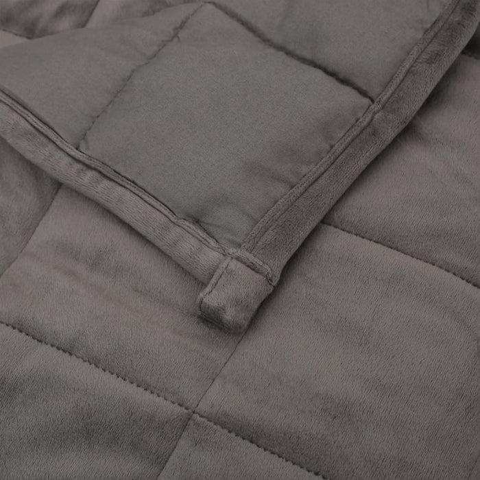 Pătură grea, gri, 140x200 cm, 10 kg, material textil - WALTI WALTI