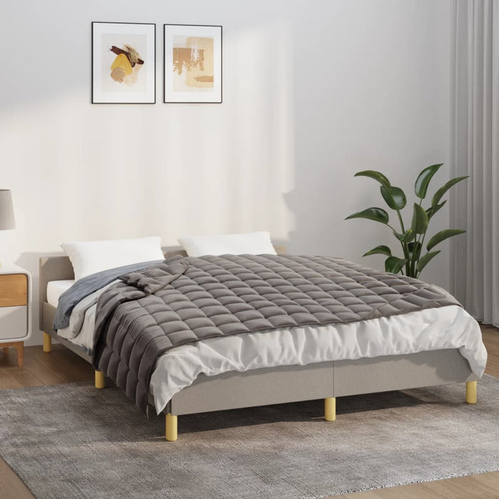 Pătură grea, gri, 140x200 cm, 10 kg, material textil - WALTI WALTI