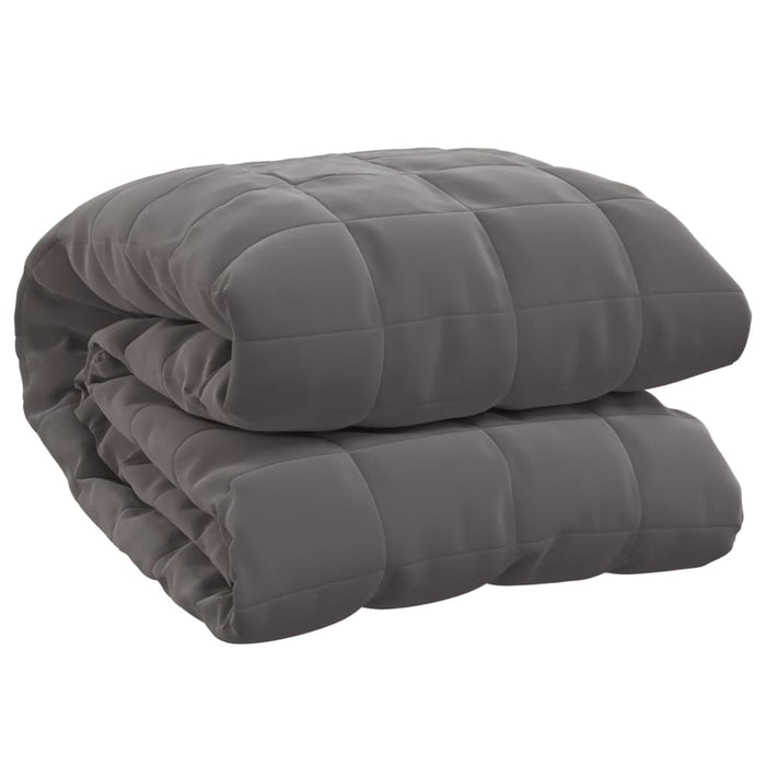 Pătură grea, gri, 200x220 cm, 9 kg, material textil - WALTI WALTI