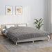 Pătură anti-stres, gri, 220x230 cm, 11 kg, material textil - WALTI WALTI