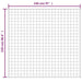 Pătură anti-stres, gri, 220x240 cm, 11 kg, material textil - WALTI WALTI