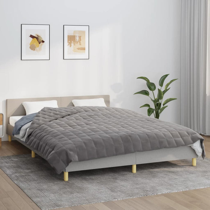 Pătură cu greutăți, gri, 220x240 cm, 15 kg, material textil - WALTI WALTI