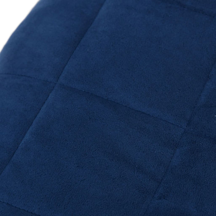 Pătură anti-stres, albastru, 122x183 cm, 5 kg, material textil - WALTI WALTI