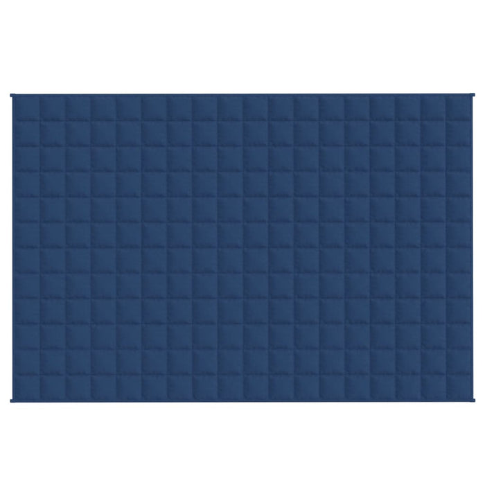 Pătură anti-stres, albastru, 122x183 cm, 9 kg, material textil - WALTI WALTI
